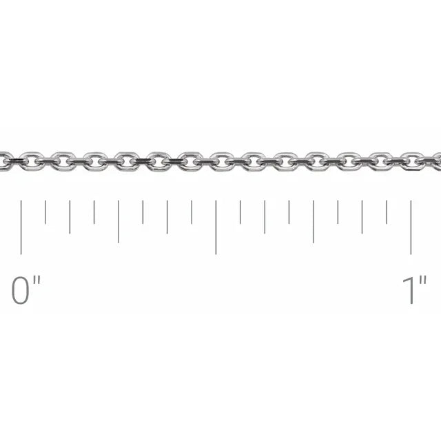 Diamond Cut Cable Chain 1.4mm
