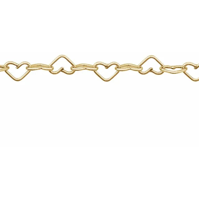 Heart Link Chain 3.2mm