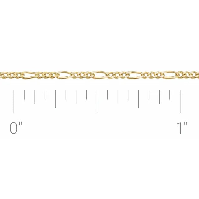 Figaro Chain 1.25mm