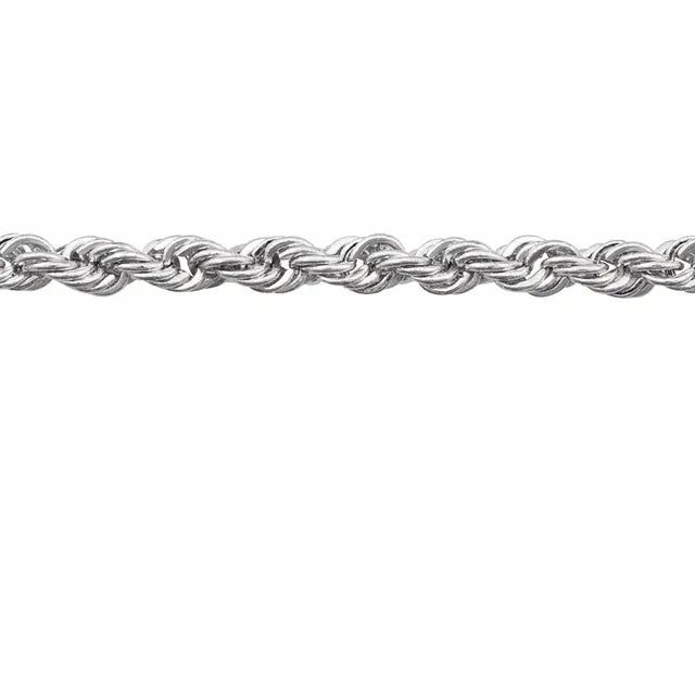 Diamond Cut Rope Chain 2.5mm