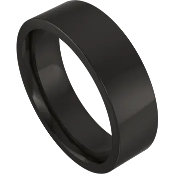 Modern Alternate Metal Squared Edge Band Ring