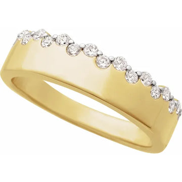 14K  1/3 CTW Natural Diamond Ring