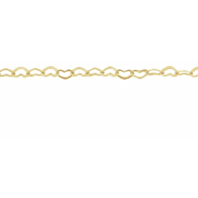 Petite Heart Link Chain 1.9mm