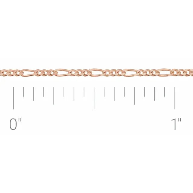 Figaro Chain 1.25mm
