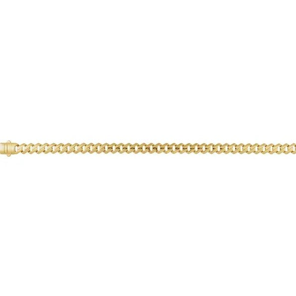 Monaco Edge Curb Chain 7.4mm 22 Inches
