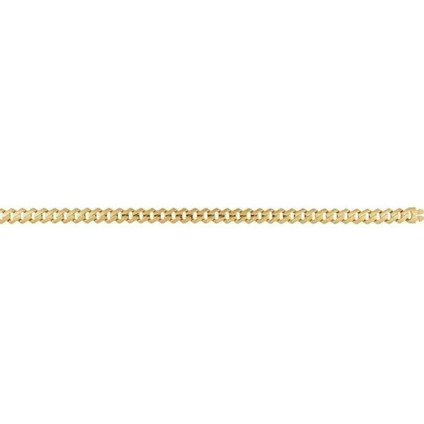 Monaco Edge Curb Chain 7.4mm 22 Inches