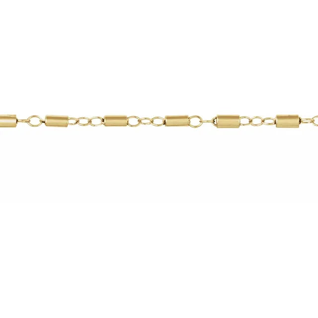 Satellite Bar Link Chain Bracelet