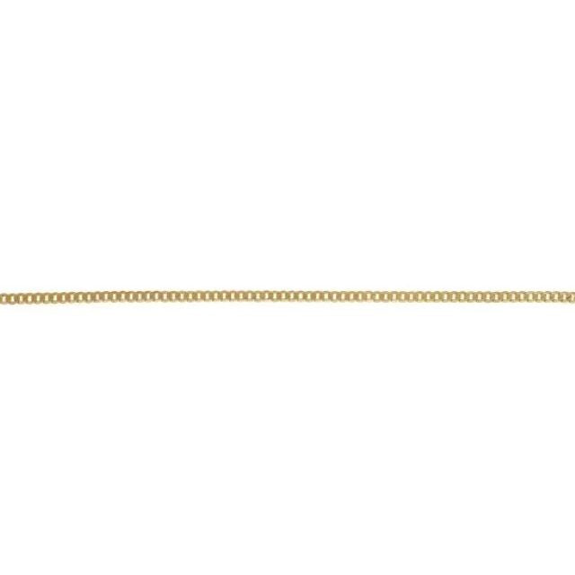 Diamond Cut Curb Chain Bracelet