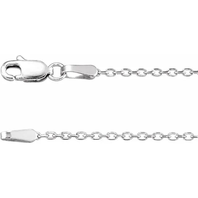 Diamond Cut Cable Chain 1.4mm