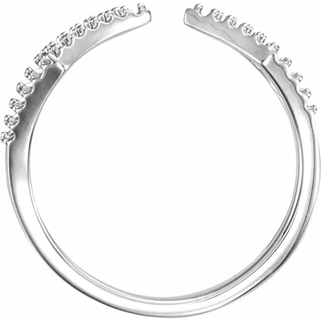 10K 1 mm Round Geometric Ring Mounting