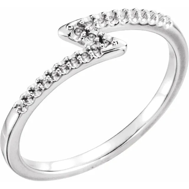 14K Stackable Ring Mounting