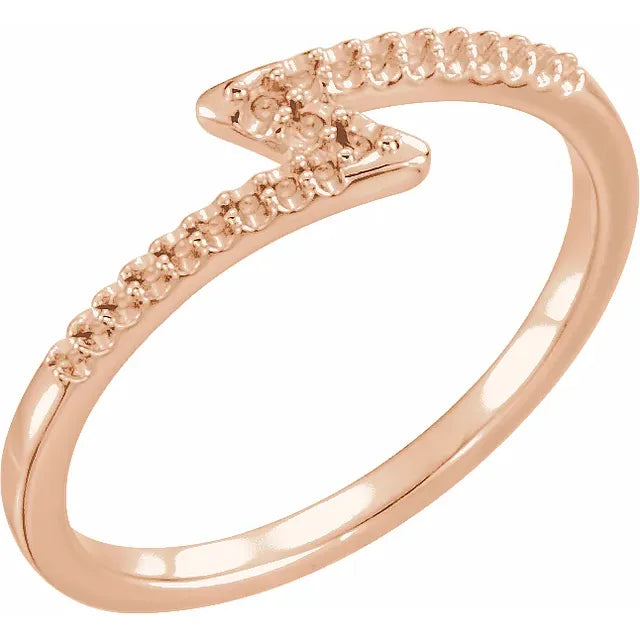 14K Stackable Ring Mounting