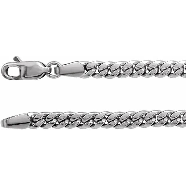 Diamond Cut Miami Cuban Link Curb Chain 3.5mm