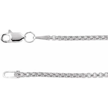 Rounded Box Chain 1.8mm