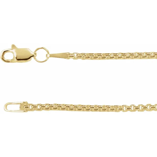 Rounded Box Chain 1.8mm