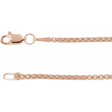 Rounded Box Chain Bracelet