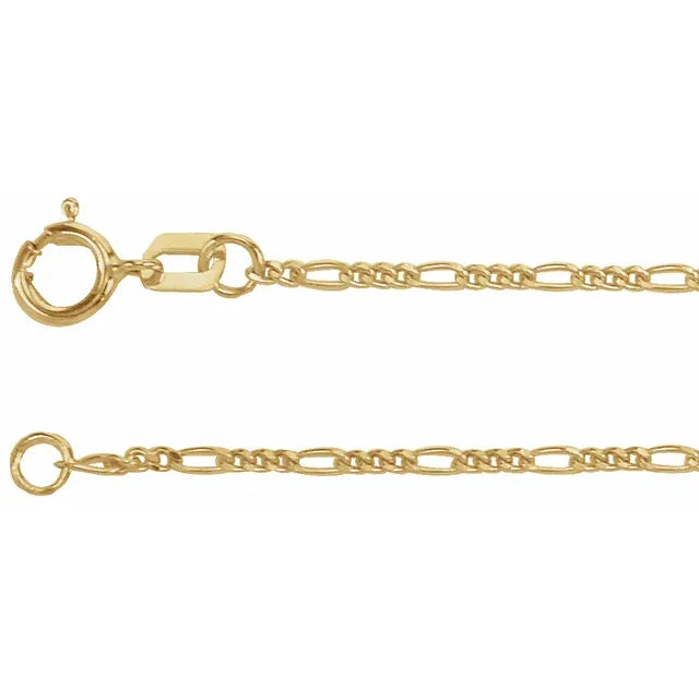 Figaro Chain 1.25mm
