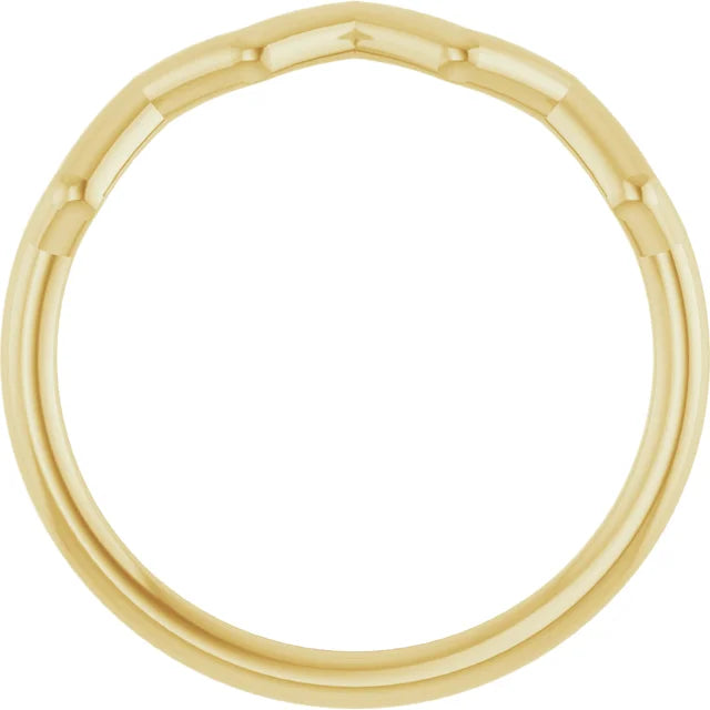 14K Stackable Ring