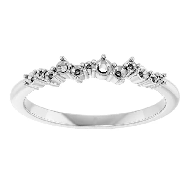 14K Stackable Ring Mounting