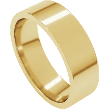 Comfort Fit Lightweight Flat Band