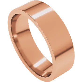 Comfort Fit Lightweight Flat Band