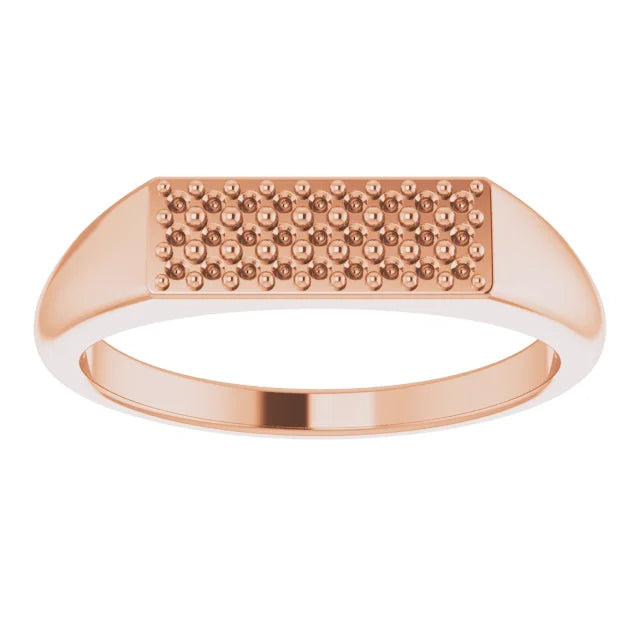 14K Yellow Ring Mounting