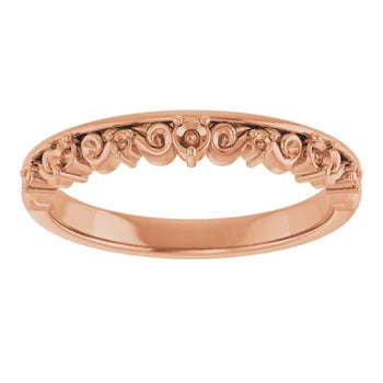 14K 2 mm Round Anniversary Band Mounting