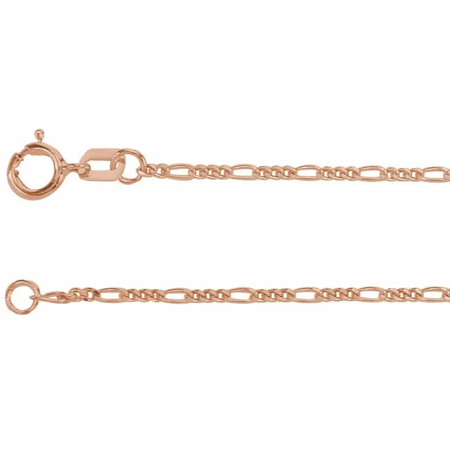 Figaro Chain 1.25mm