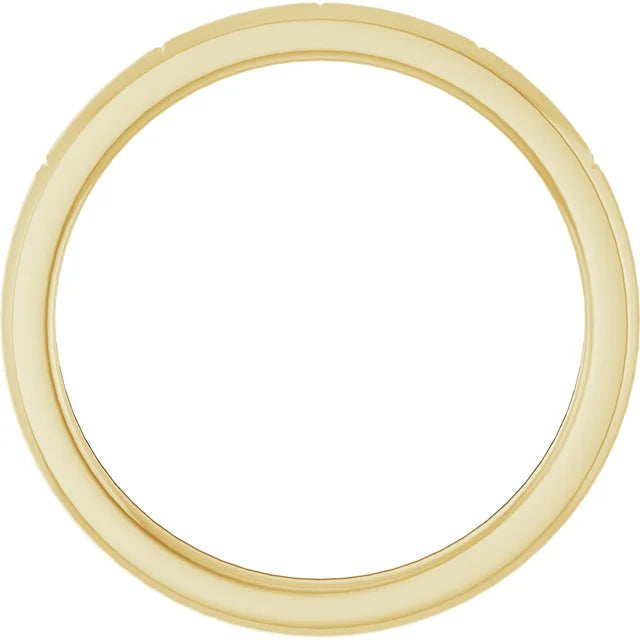 Celestial Stars Engraved Band Ring