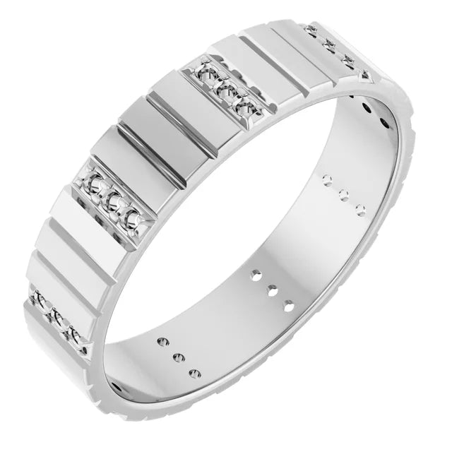 14K Yellow 1.2 mm Round Band Mounting