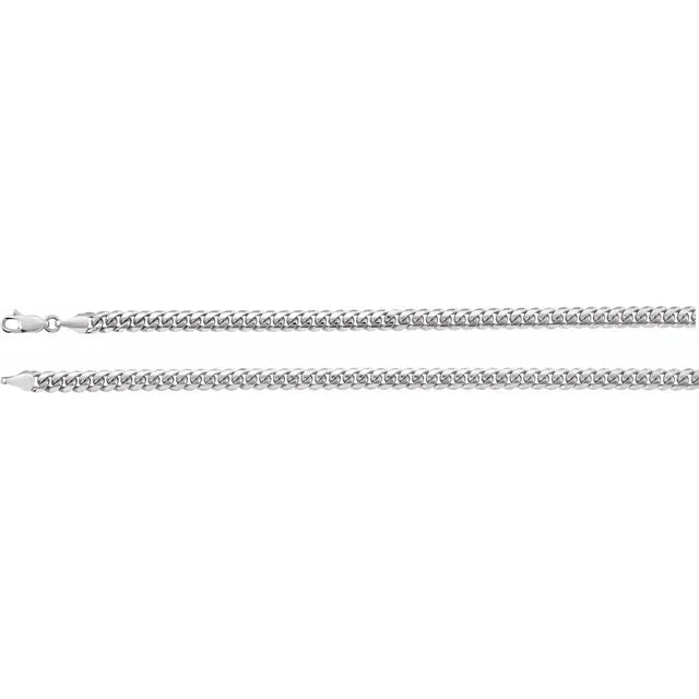 14K 5 mm Miami Cuban Curb 18" Chain