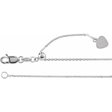 Adjustable Cable Chain 1.0mm