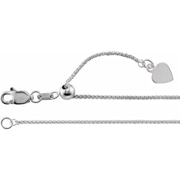 Adjustable Wheat Chain 1.0mm