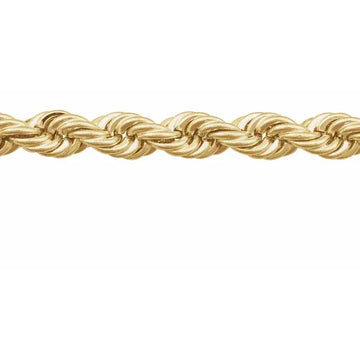 14K 4 mm Rope Chain