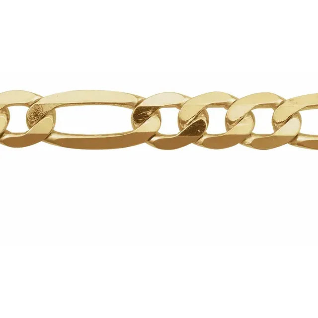 14K 5.5 mm Figaro Chain