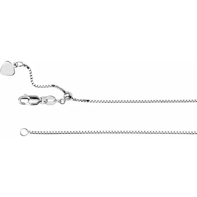 Adjustable Box Chain 0.85mm