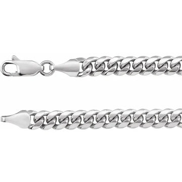 Diamond Cut Cuban Curb Chain 5.0mm