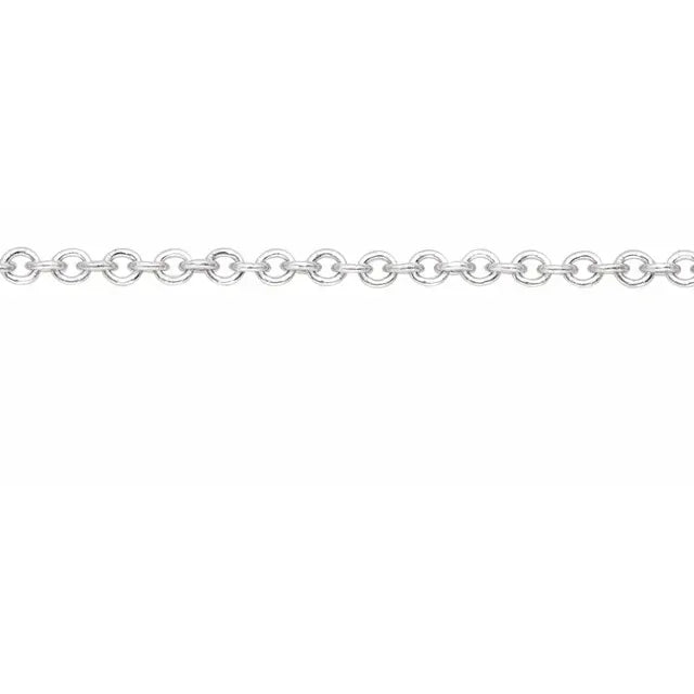 14K Recycled Metal 1.5 mm Cable Chain
